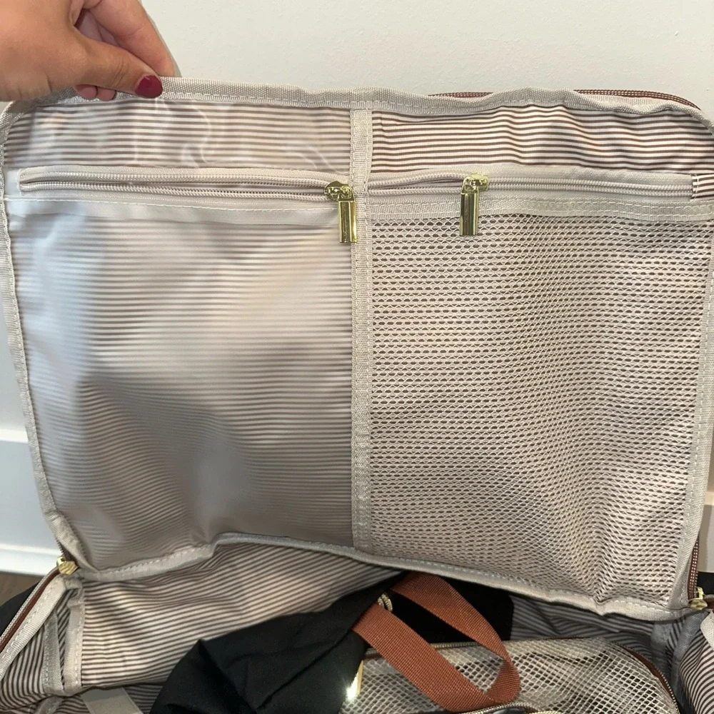 Lovevook Women's Black and Brown Backpack - Picture 4 of 11